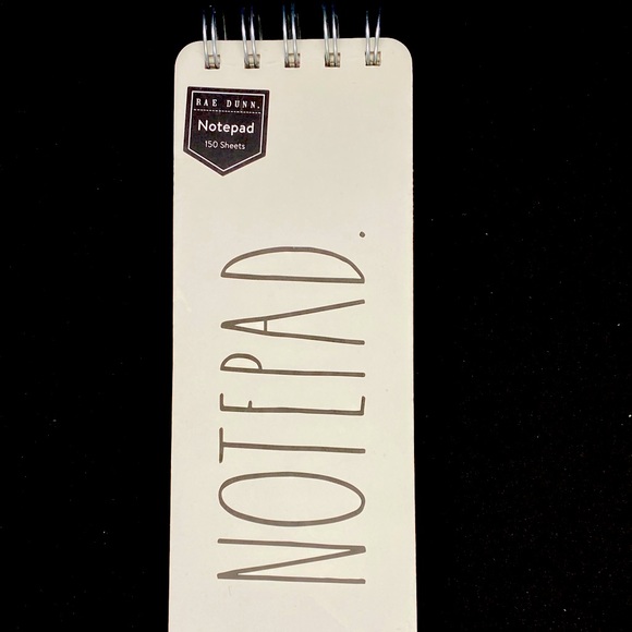 Rae Dunn Notepad- “Notepad” - 150 Sheets - Picture 3 of 4